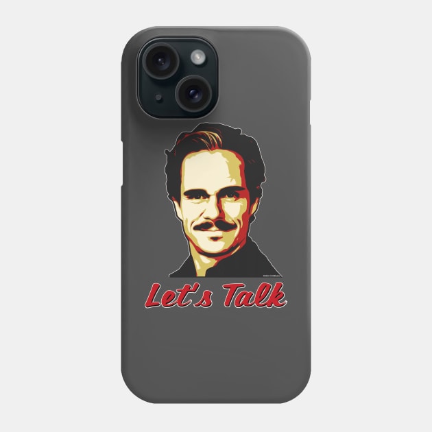 Better Call Saul, "Let's Talk," Lalo Salamanca (red version) Phone Case by CH3Media