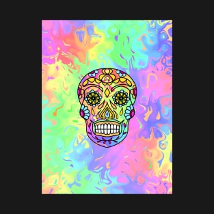 TRIPPY Sugar Skull Portrait T-Shirt