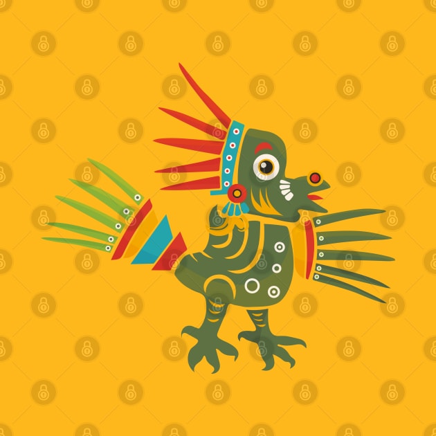 Aztec Bird by tatadonets