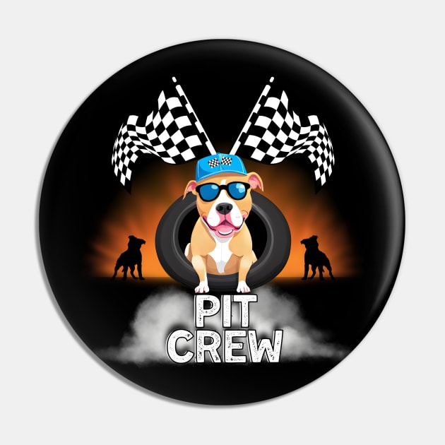 Pit Crew Pin by Kenny The Bartender's Tee Emporium