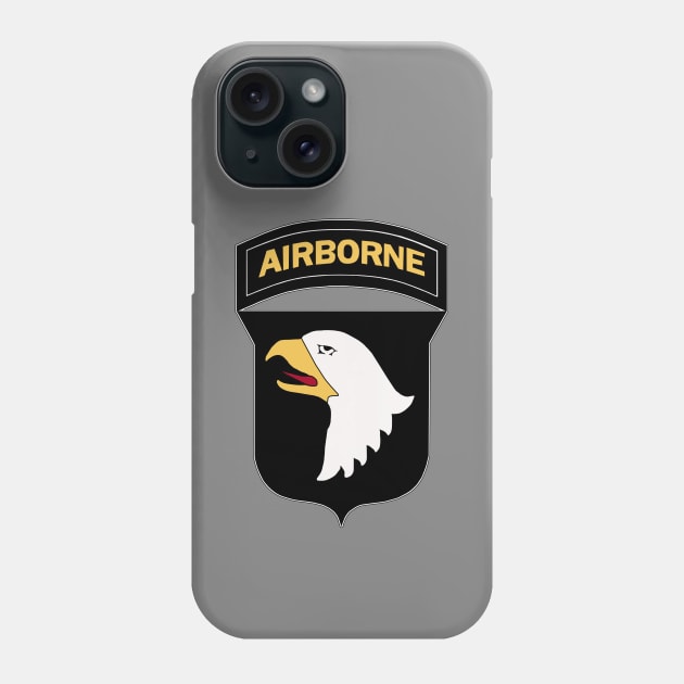 101st Airborne Division Insignia Phone Case by Trent Tides