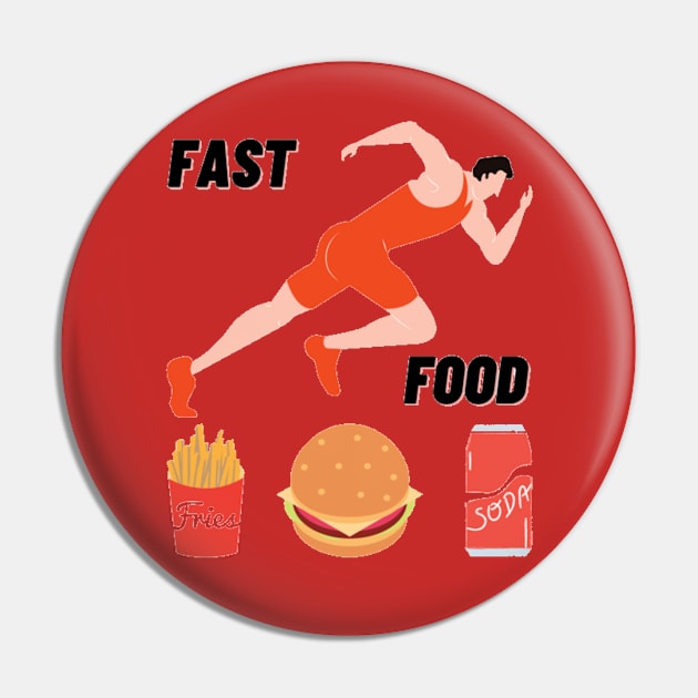 Fast food Pin by Jo3Designs