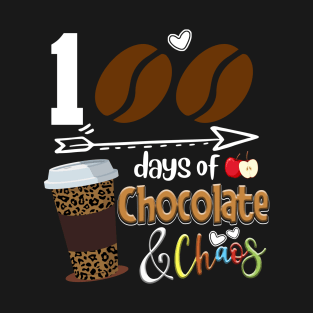 100 days of chocolate chaos 2024 T-Shirt