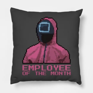 employee of the month Squid Game Pillow