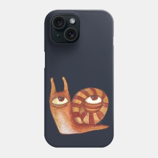 Eyeball Snail Phone Case