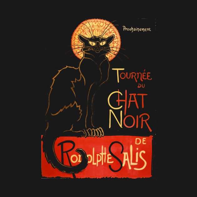 LA CHAT NOIR- Bohemian French Style by IceTees