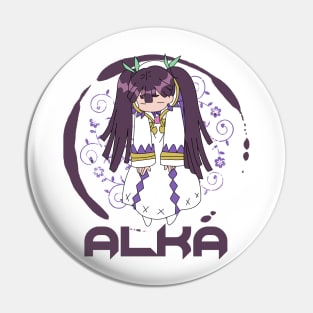 Las Dan - Sage Alka Cute Chibi Pin