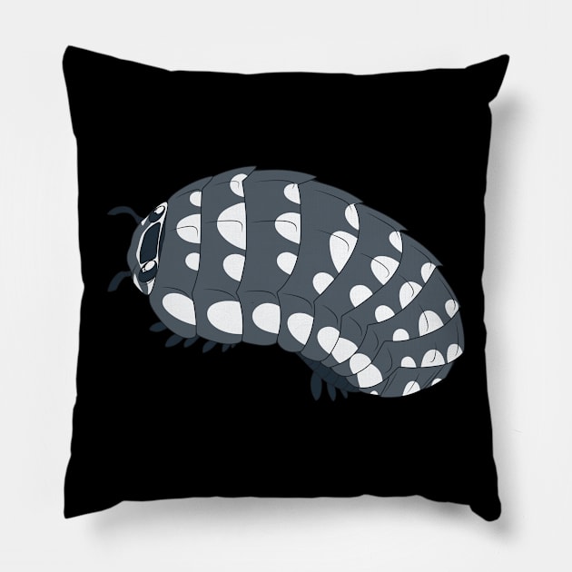 Armadillidium Zinger Isopod Pillow by TwilightSaint