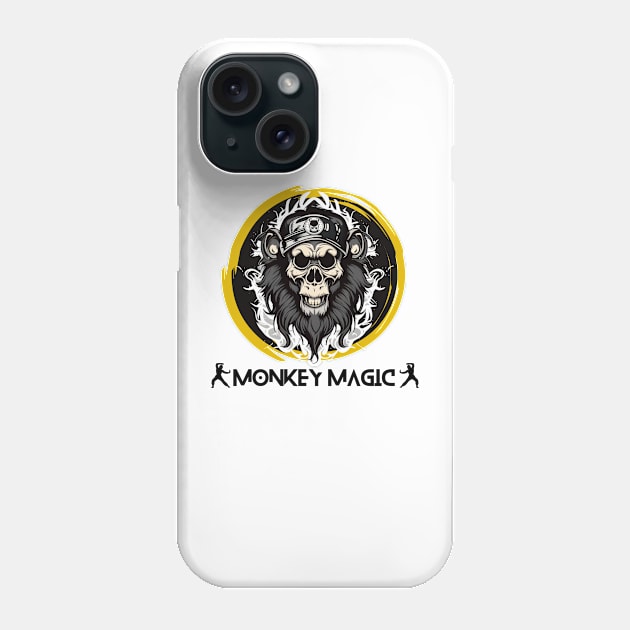 Monkey Magic king fu legend Phone Case by Teessential