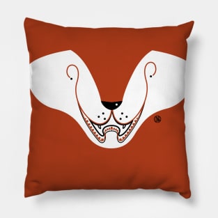 Laughing Kitsune Pillow