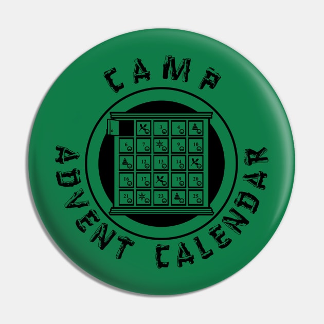 Grant's Advent Calendar Camp Advent Calendar Shirt Pin by ToasterBoy