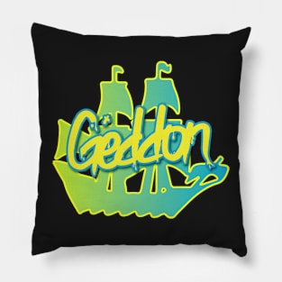 Geddon Ship Pillow