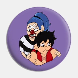 One Piece 'Buggy Chibi' Enamel Pin - Distinct Pins