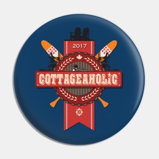 Cottageaholic Small Pin