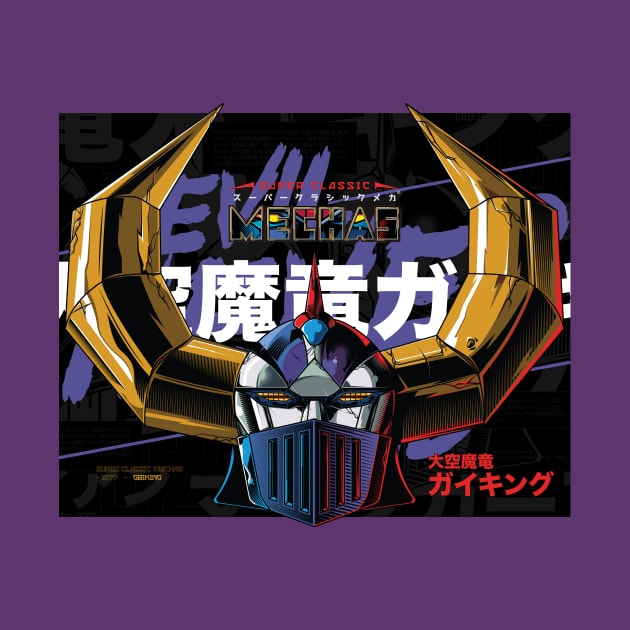 Super Classic Mechas 04 Gaiking Wide by Evil Never Wins