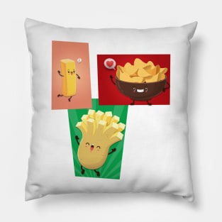 merry potatoes Pillow