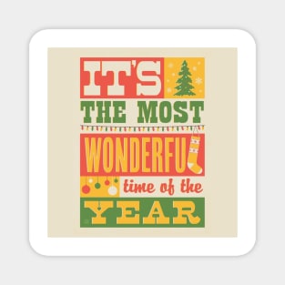Most wonderful time of the year Magnet