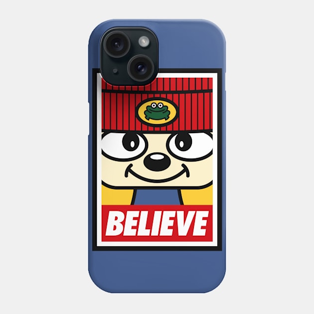 Believe (Parappa Blue) Phone Case by BiggStankDogg