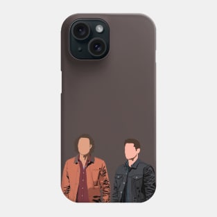 Dean and Sam Winchester Phone Case