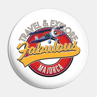 travel explore fabulous Majorca logo Pin