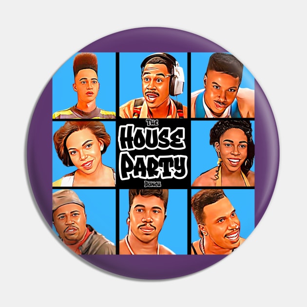 The House Party Bunch Pin by M.I.M.P.