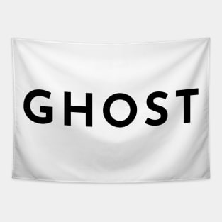 Ghost. Minimalistic Halloween Design. Simple Halloween Costume Idea Tapestry