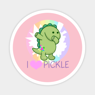 Moriah Elizabeth Pickle Magnets Teepublic Au Cute drawings pickle the dinosaur. moriah elizabeth pickle magnets