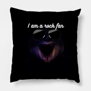 Funny Shark Rock Fan Pillow