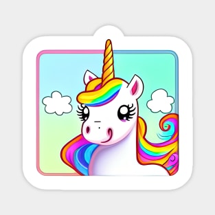 Cute unicorn Magnet