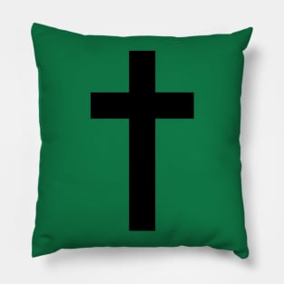 Simple Cross, Big Statement Pillow