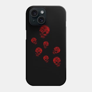 Demonic skulls Phone Case