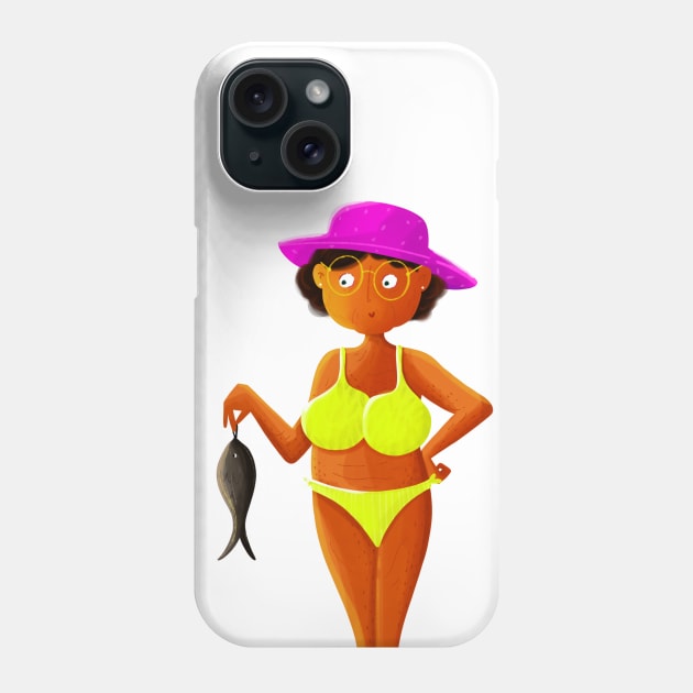Sassy Old Lady Phone Case by WoodleDoodleDesigns