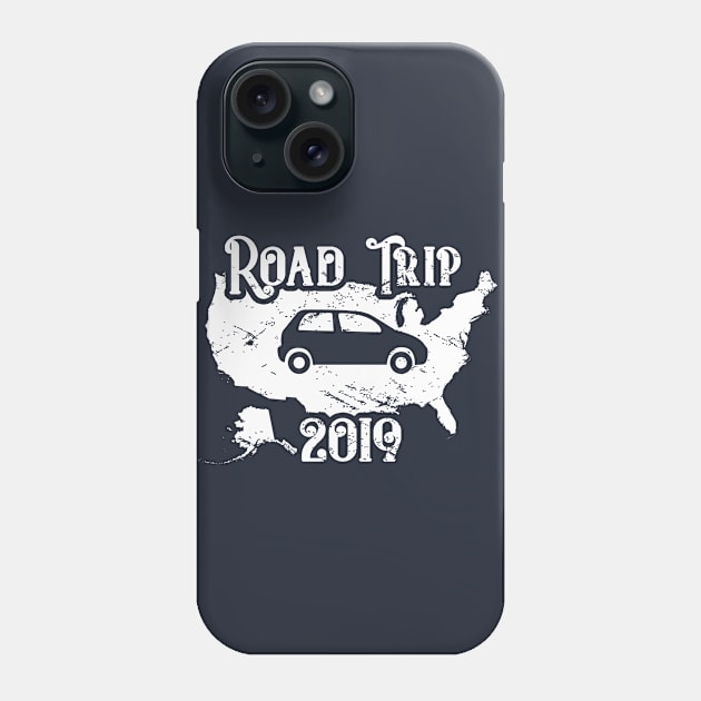 Road Trip 2019 Phone Case by 4Craig