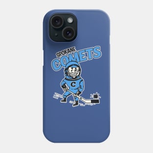 Defunct Spokane Comets Hockey Team Phone Case