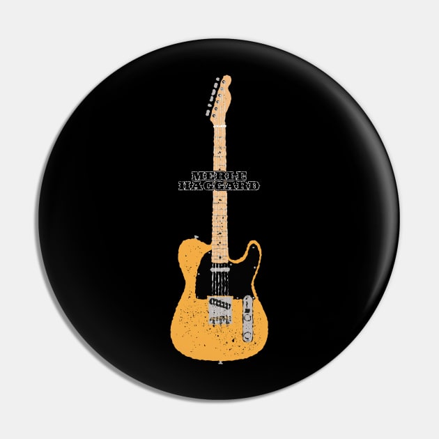 Merle Haggard Telecaster Pin by Daniel Cash Guitar