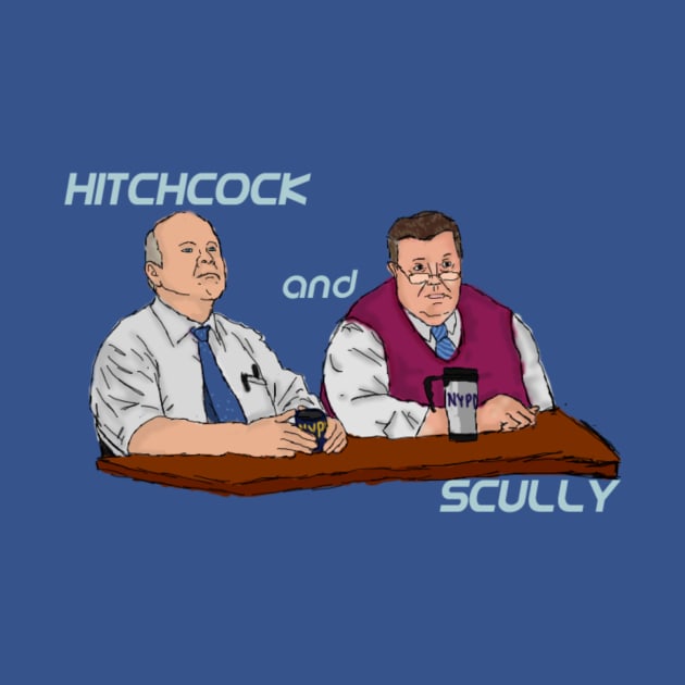 Hitchcock and Scully by CharlieWillow