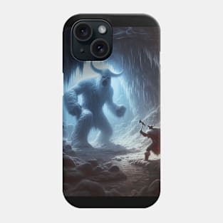 Ice Giant confrontation Phone Case