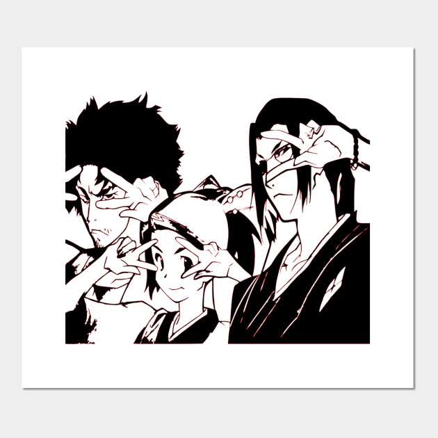 Get Wallpaper Samurai Champloo Mugen Jin And Fuu Samurai Champloo Poster E Desktop Wallpaper Free