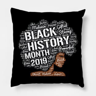 Black History Month 2019 Pillow