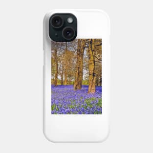 Bluebell Woods Greys Court England UK Phone Case