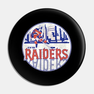 New York Raiders Hockey Team Pin