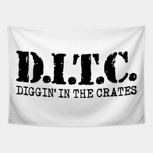 DITCblck Tapestry by undergroundART