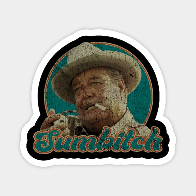 VINTAGE - Sumbitch Smoker Magnet by maskangkung