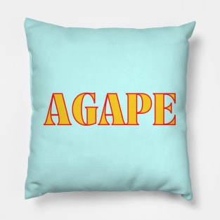 Agape - God's Unconditional Love Pillow