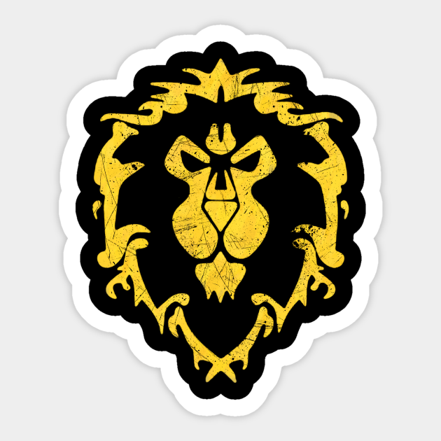 Aliance Aliance Leo Gamer Geek War Sticker Teepublic Aliance Aliance Leo Gamer Geek War Sticker Teepublic