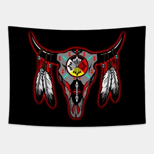 BUFFALO SKULL 1 Tapestry