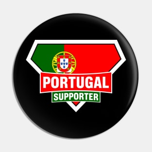 Portugal Super Flag Supporter Pin