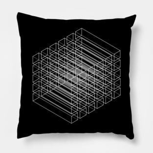 geometric squares design Pillow