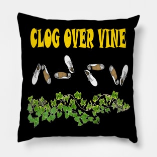 Clog Over Vine Pillow