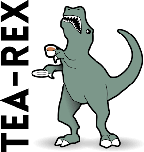 Tea-Rex - Dinosaur Pun Design Magnet